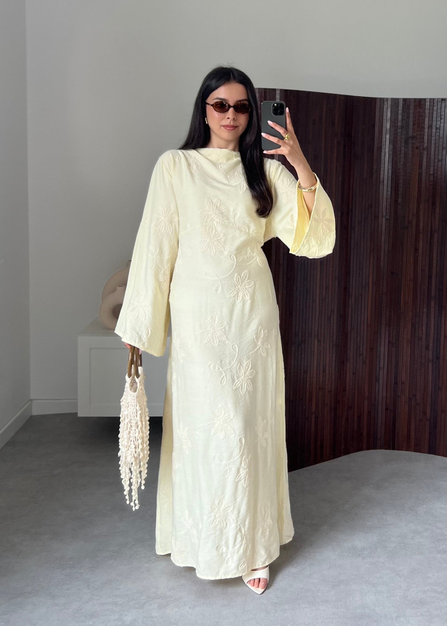 ROBE MAIA JAUNE