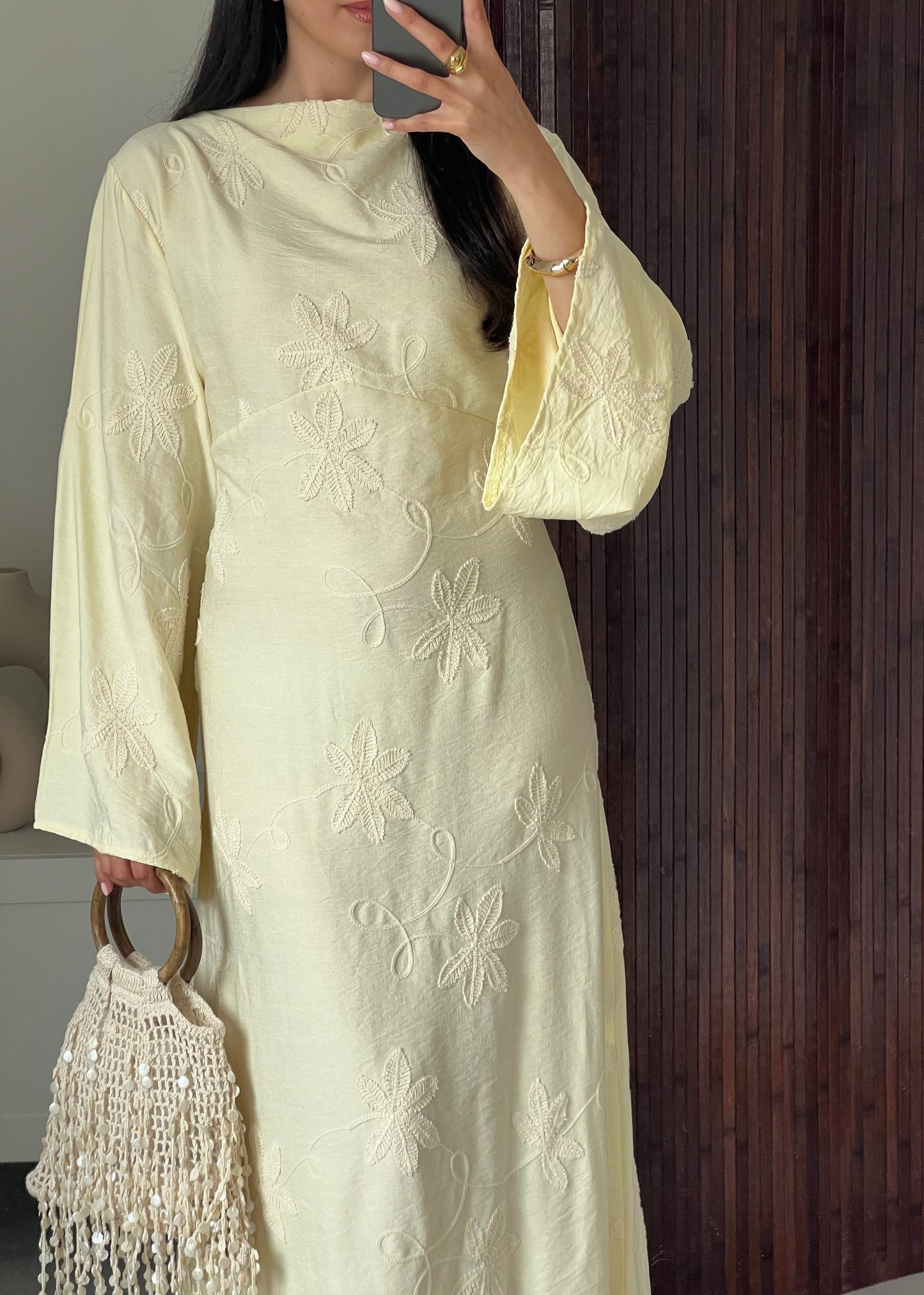 ROBE MAIA JAUNE