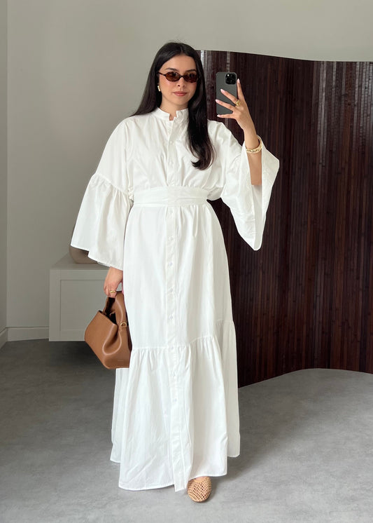 ROBE MIRA BLANCHE