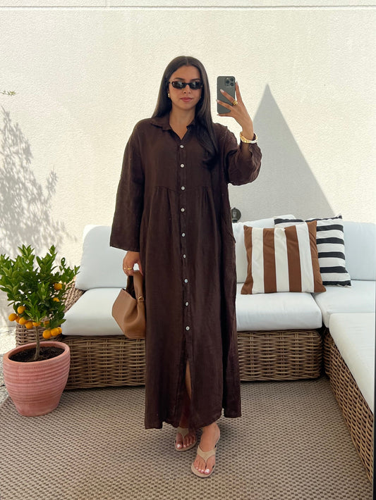 ROBE LIN MARRON