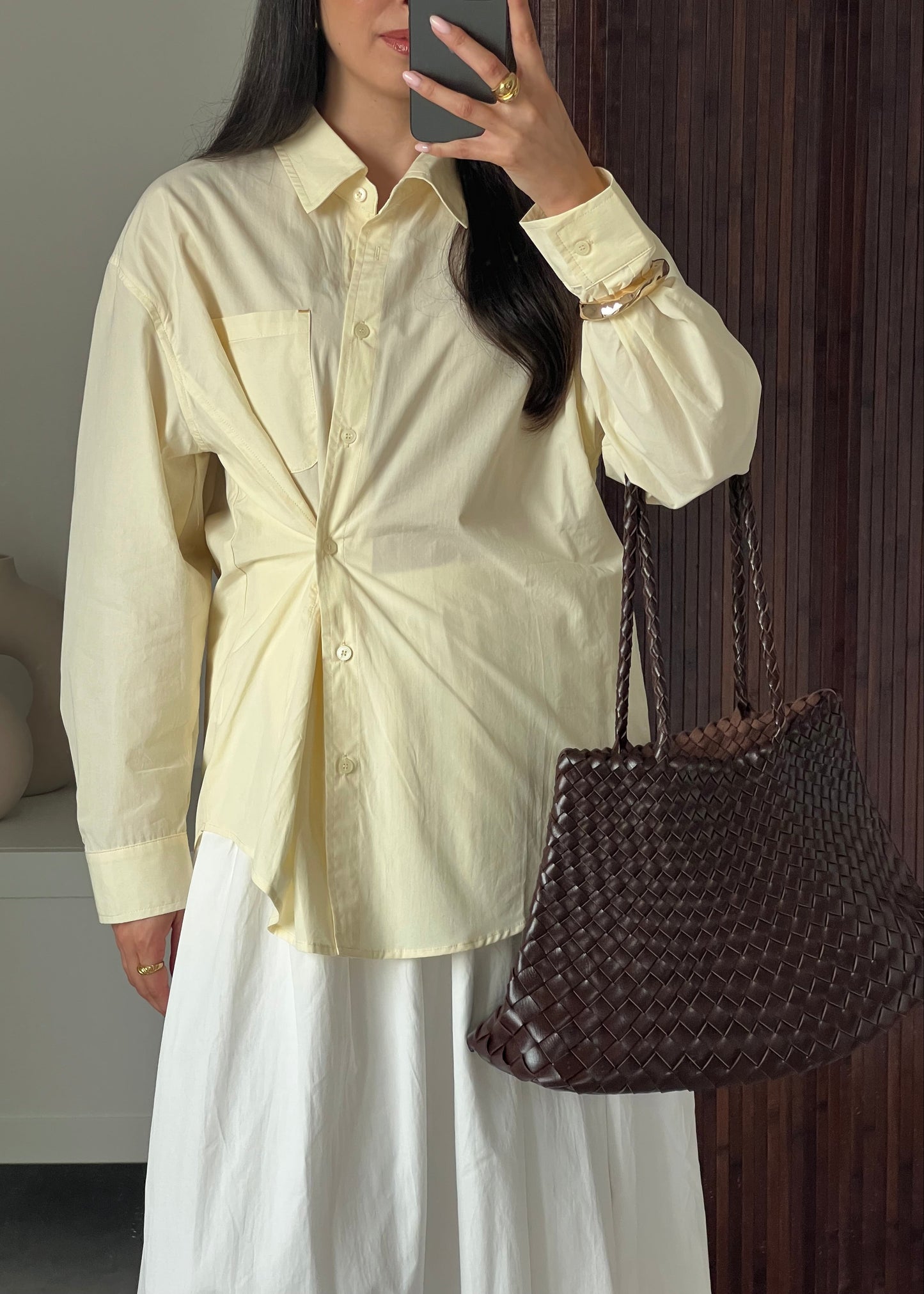 CHEMISE JAUNE