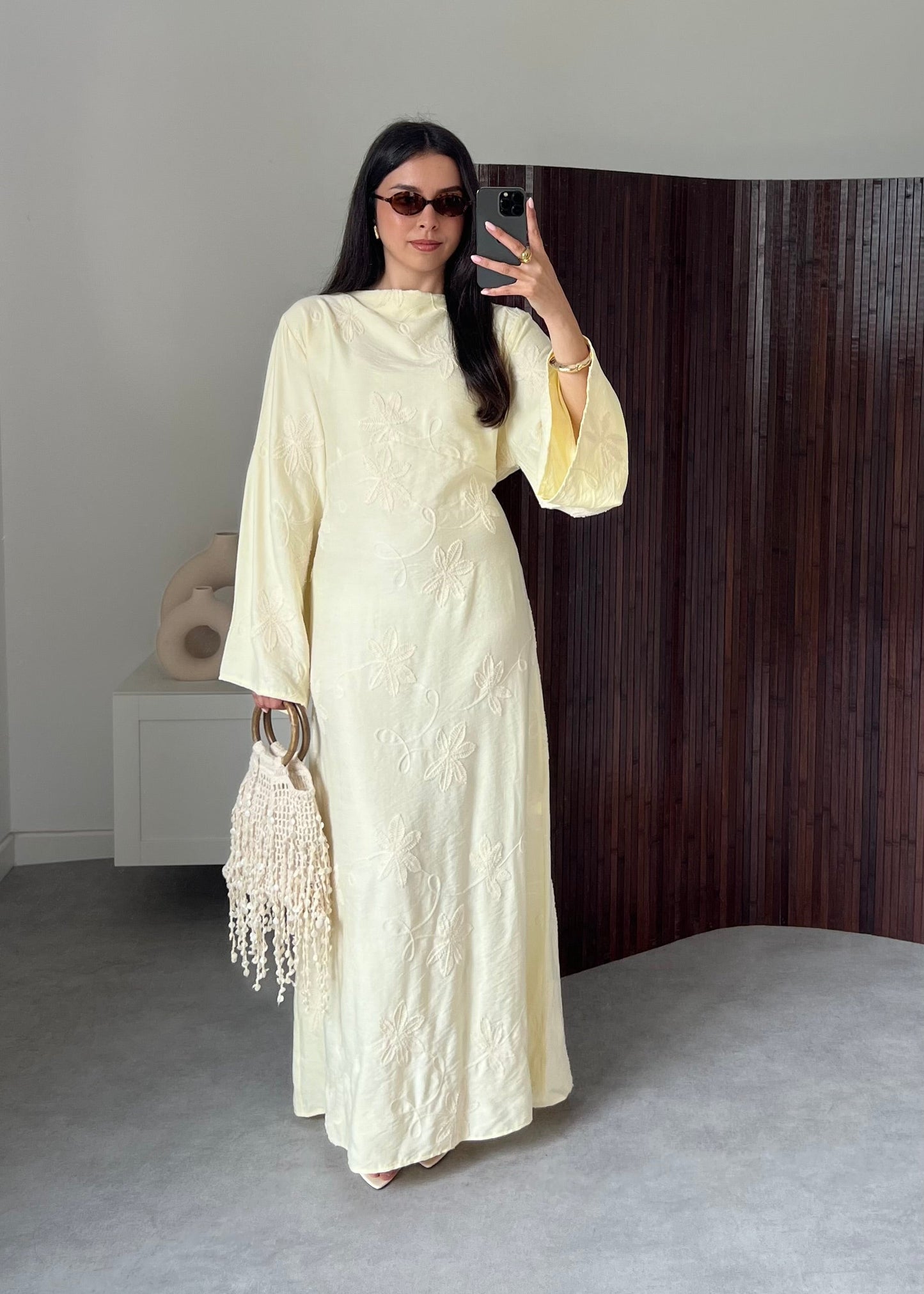 ROBE MAIA JAUNE