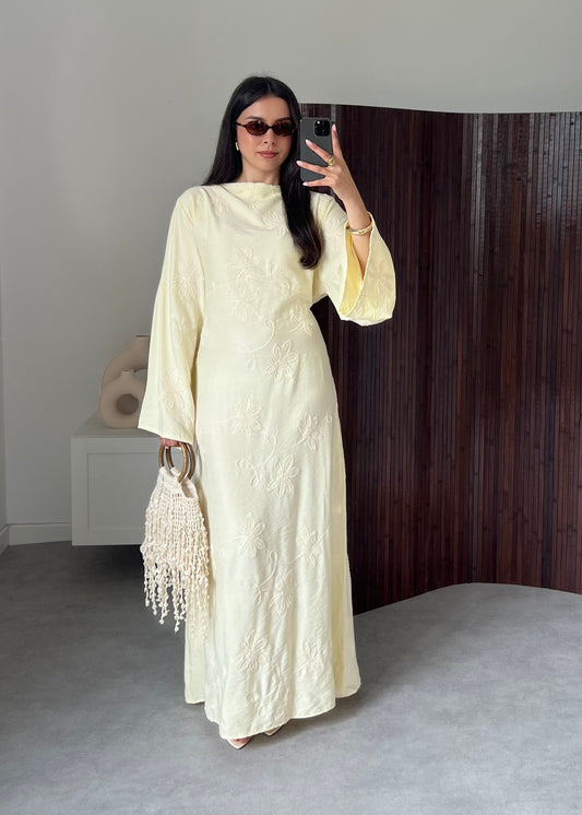 ROBE MAIA JAUNE