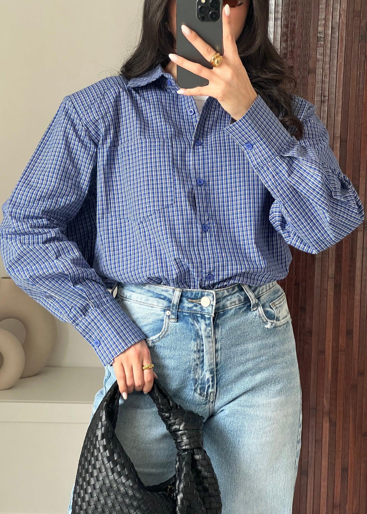CHEMISE CARREAUX