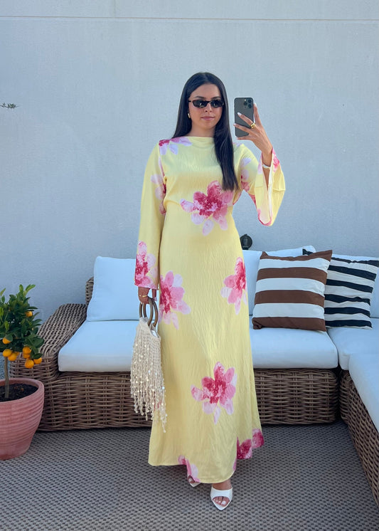 ROBE ILIA JAUNE