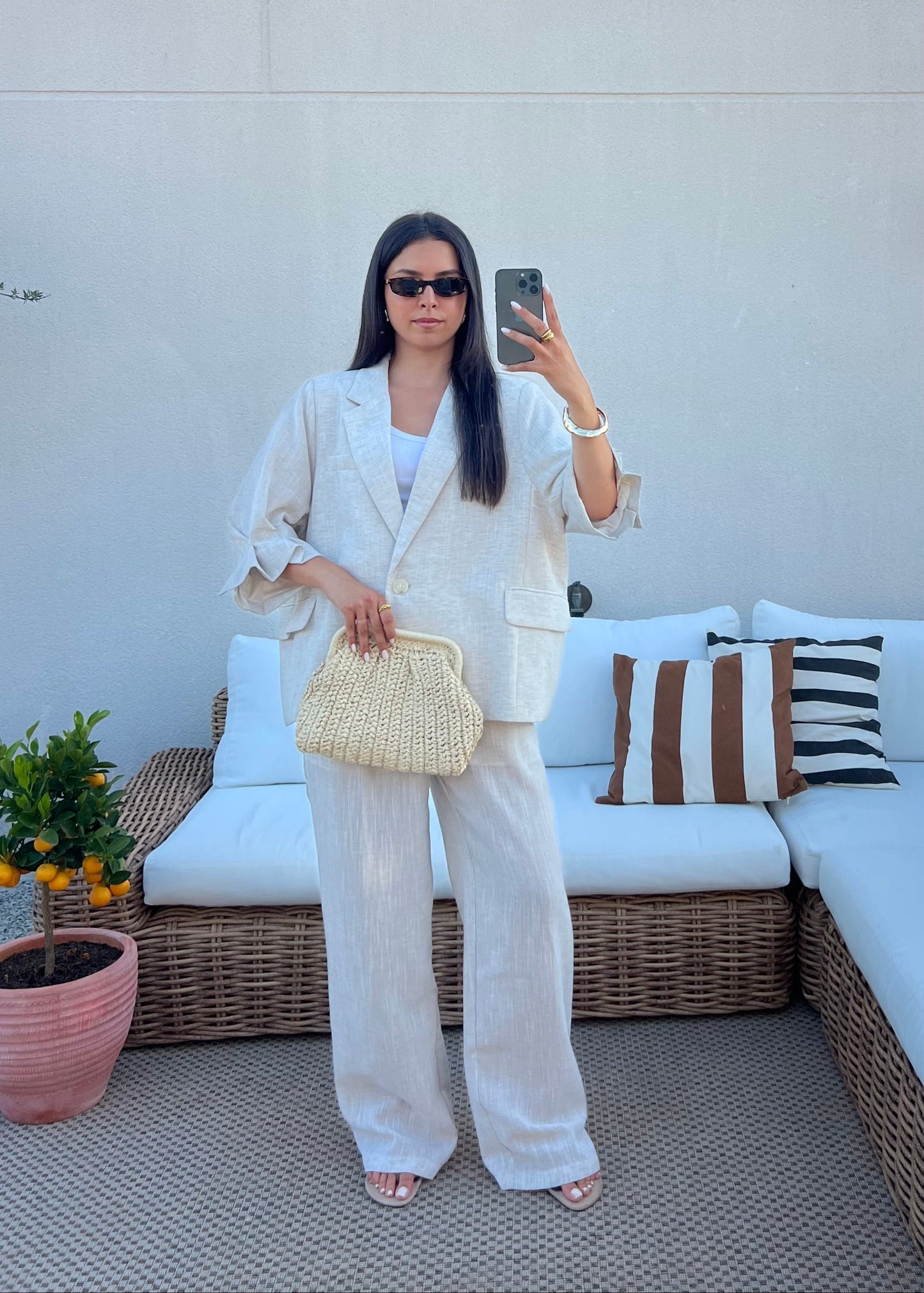 ENSEMBLE BLAZER BEIGE