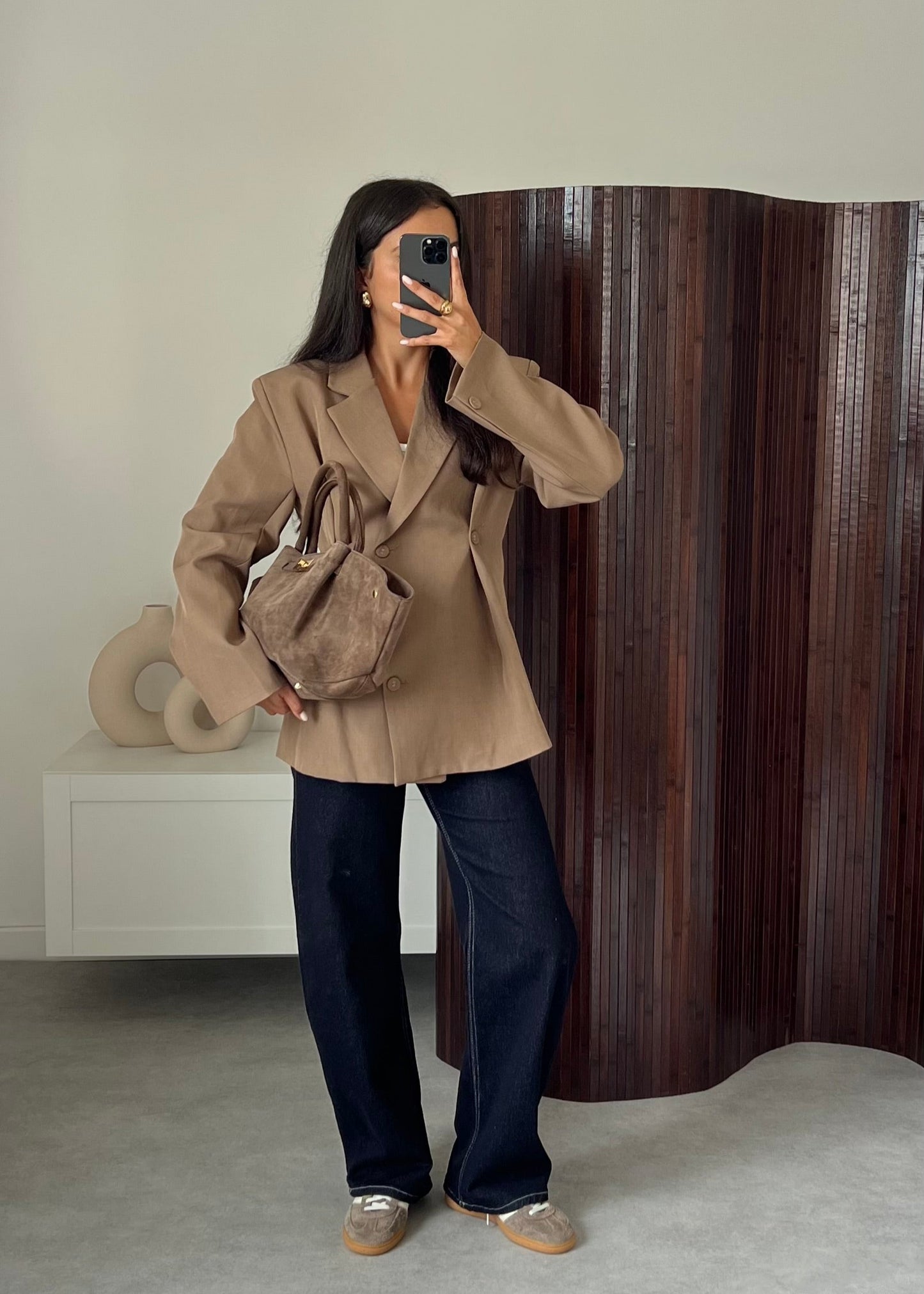 BLAZER CINTRÉ BEIGE