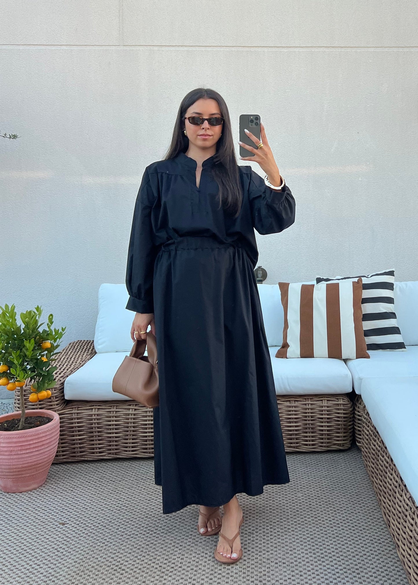 ENSEMBLE JUPE NOIR