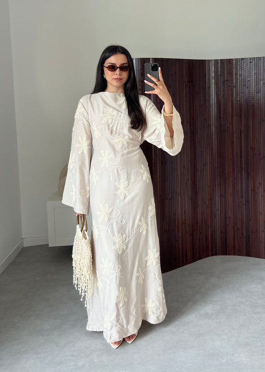 ROBE MAIA BEIGE