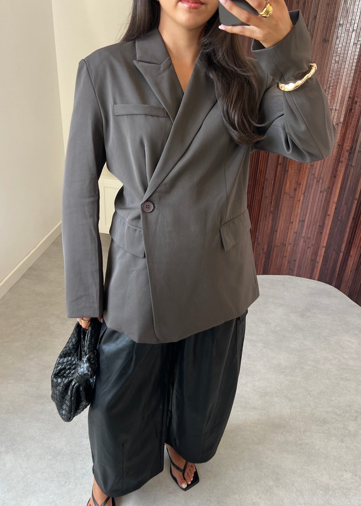 BLAZER MARRON