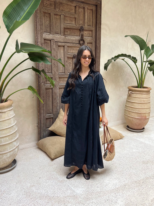 BLACK ARIA DRESS