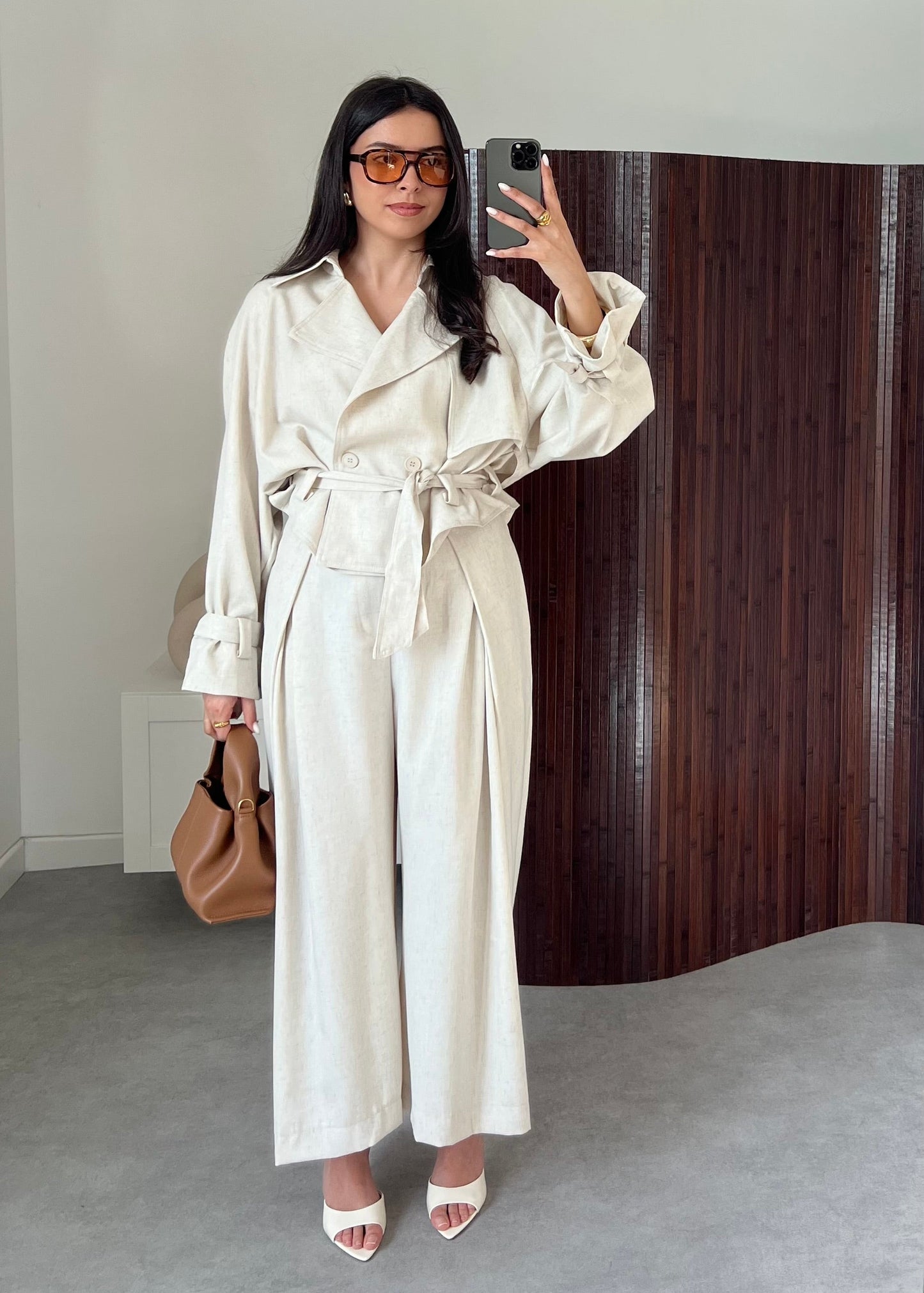 ENSEMBLE SOLENE BEIGE CLAIR