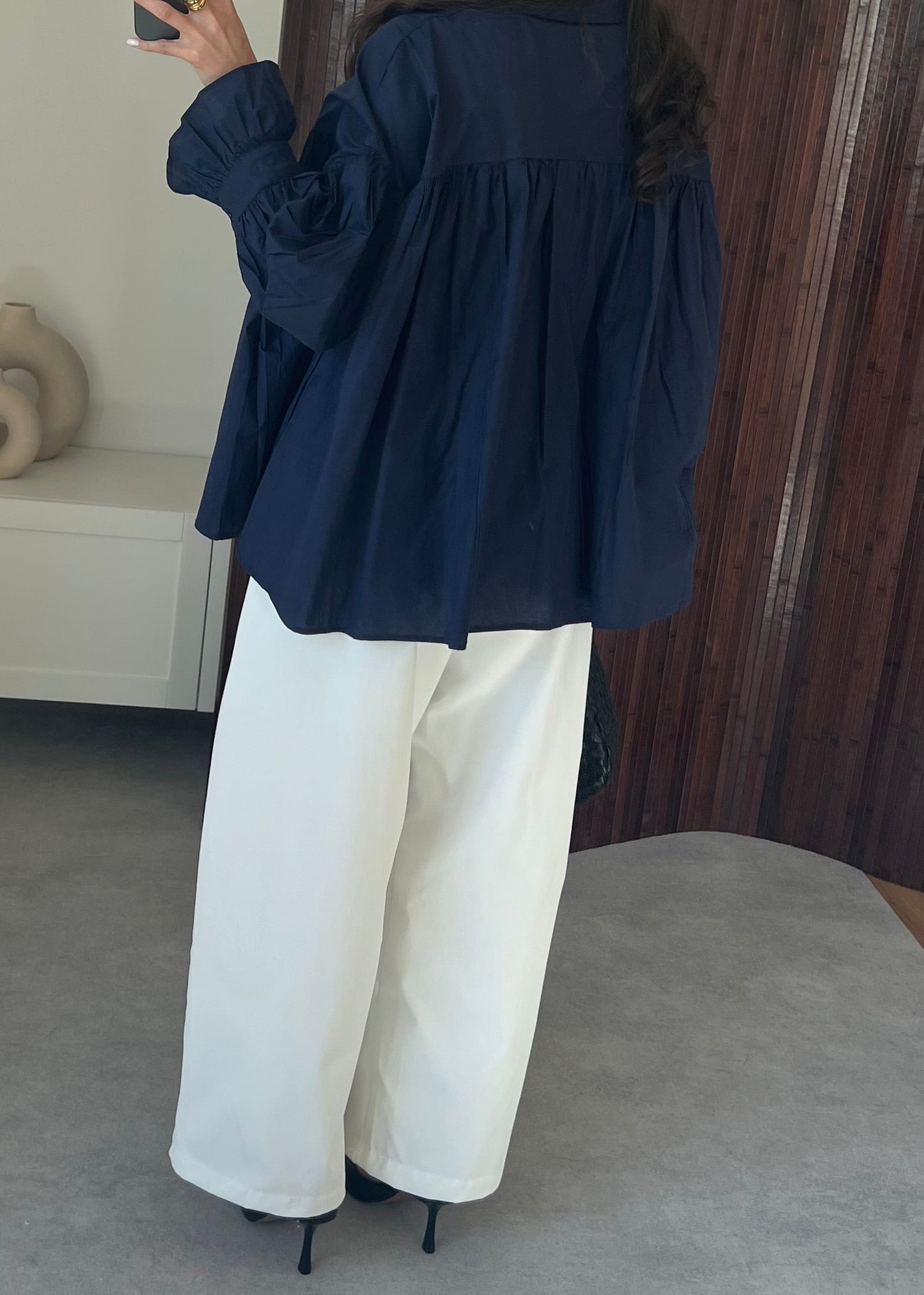 CHEMISE COTON BLANCHE
