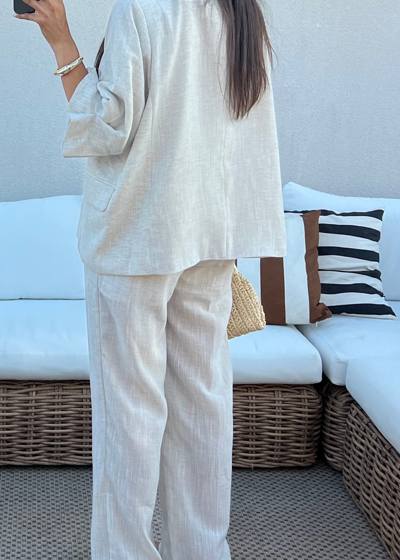 ENSEMBLE BLAZER BEIGE