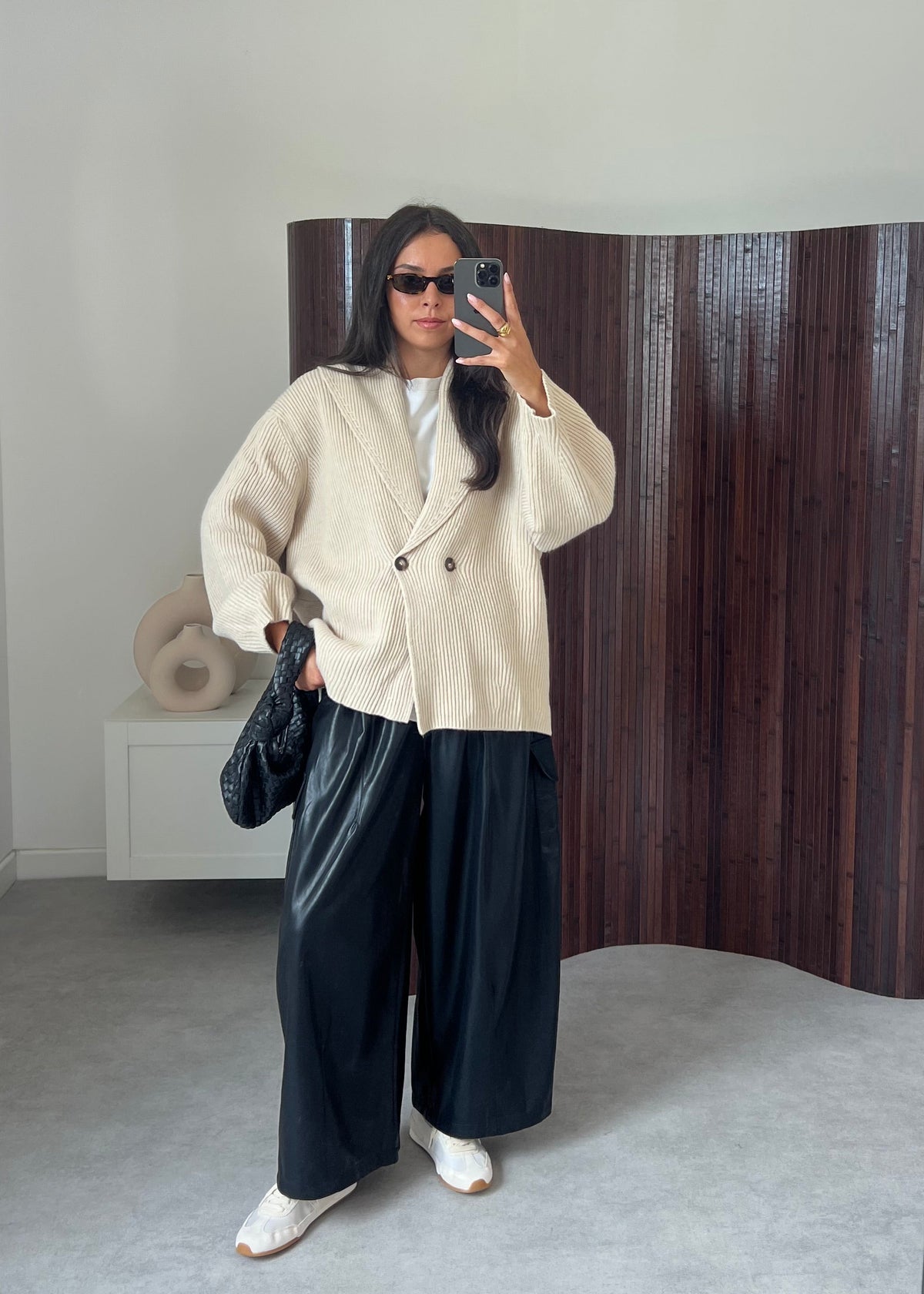 PANTALON SIMILI NOIR