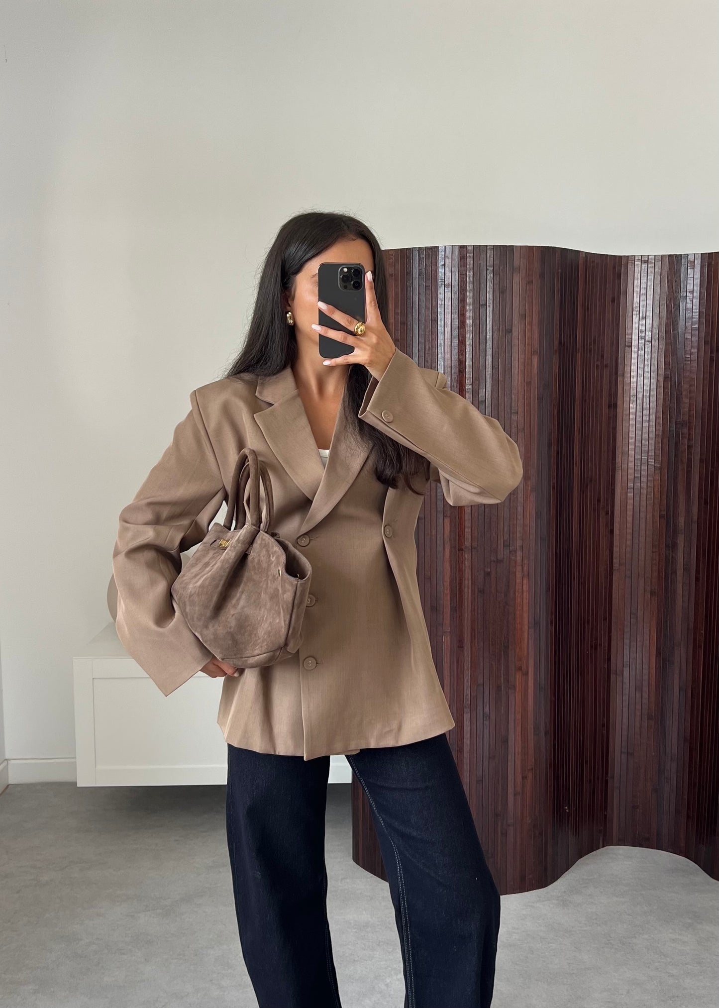 BLAZER CINTRÉ BEIGE