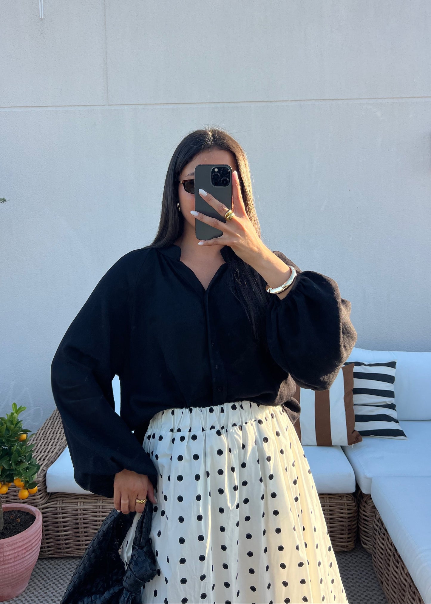 CHEMISE NOIRE